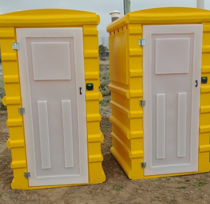 Baño químico en obra
